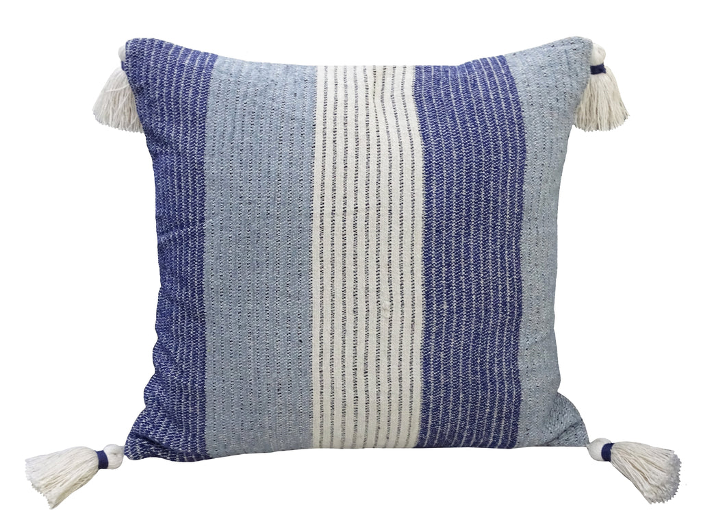 Handwoven Decorative Throw Pillow 20"x20" Vibhsa