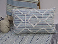 Modern Handwoven 14"X 24" Throw Pillow Vibhsa