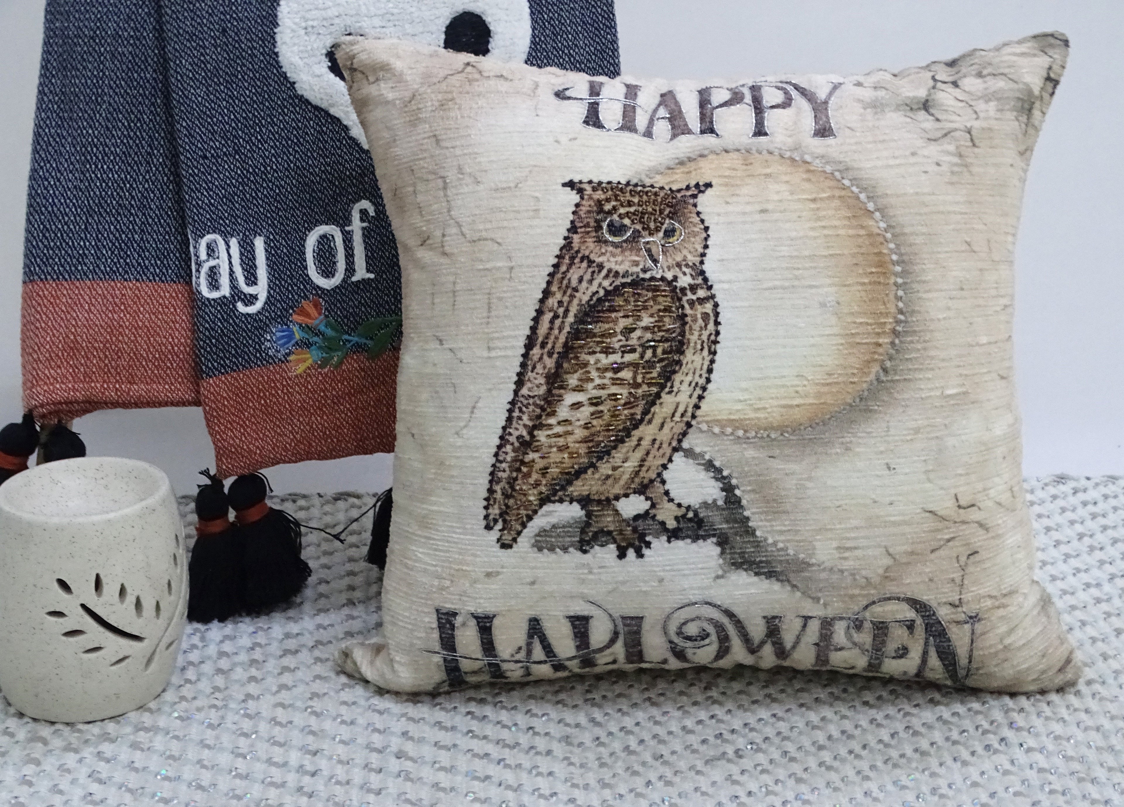 Decorative Throw Pillow 20" x 20" for Halloween Vibhsa