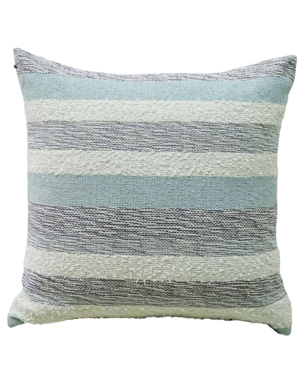 Linden Street Handwoven Textured Stripe Decorative Pillow Vibhsa