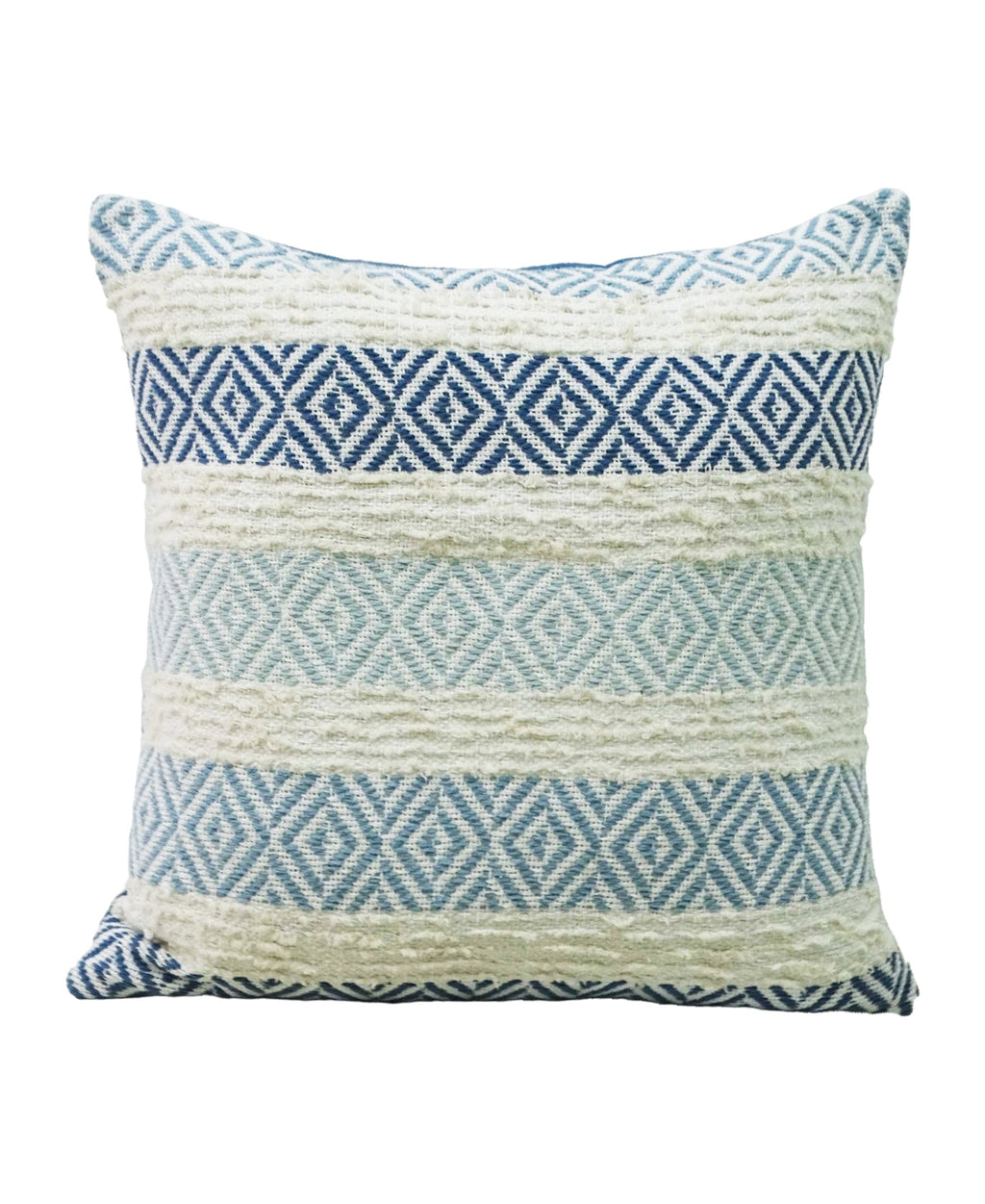 Linden Street Handwoven Weave Textured Stripe Pillow Vibhsa