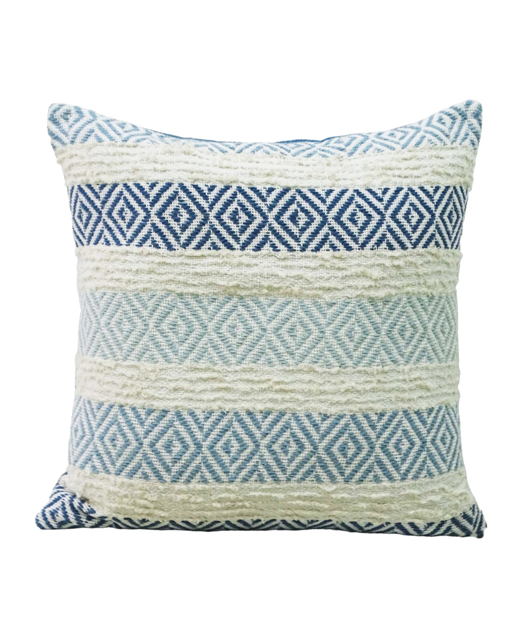 Linden Street Handwoven Weave Textured Stripe Pillow Vibhsa