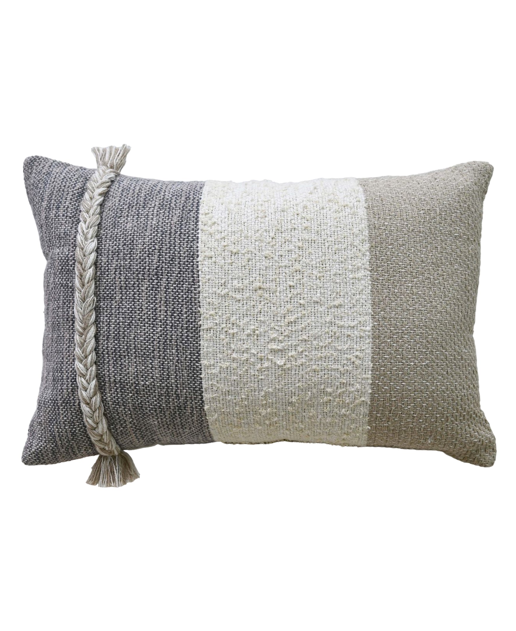 Linden Street Handloom Woven Wooden Textured Decorative Vibhsa