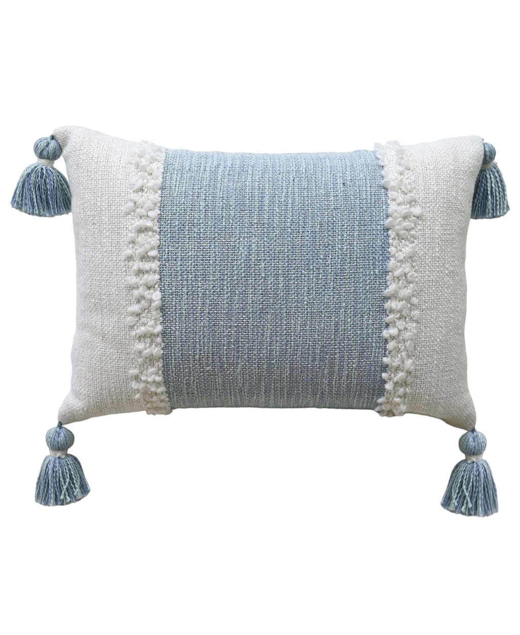 Handloom Woven Textured Decorative Pillow With Insert Vibhsa