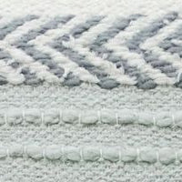 Handloom Woven Striped Decorative Pillow 20"x20" Vibhsa