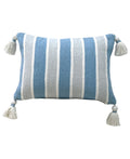 Handwoven Corner Tassels Decorative Pillow, 14''X20'' Vibhsa
