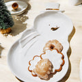 Snowman Dish Gia Roma