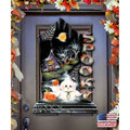 Not Too Spooky Halloween Door Decor by Jamie Mills-Price - Thanksgiving Halloween Decor - 8457408H G.DeBrekht