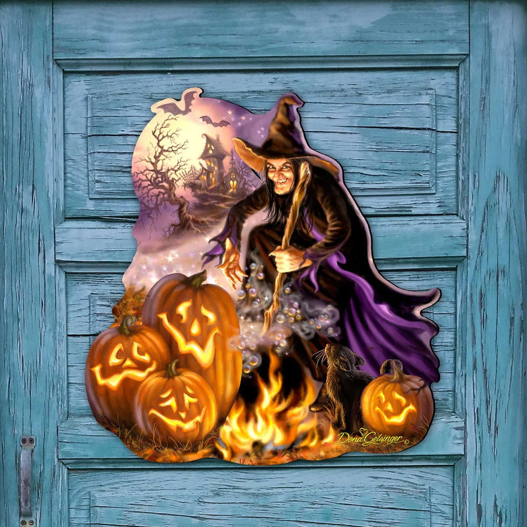 All Hallows Eve Holiday Door Décor by D. Gelsinger - Halloween Décor - 8461091H-0821 G.DeBrekht
