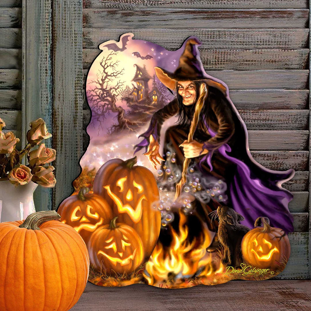 All Hallows Eve Holiday Door Décor by D. Gelsinger - Halloween Décor - 8461091H-0821 G.DeBrekht