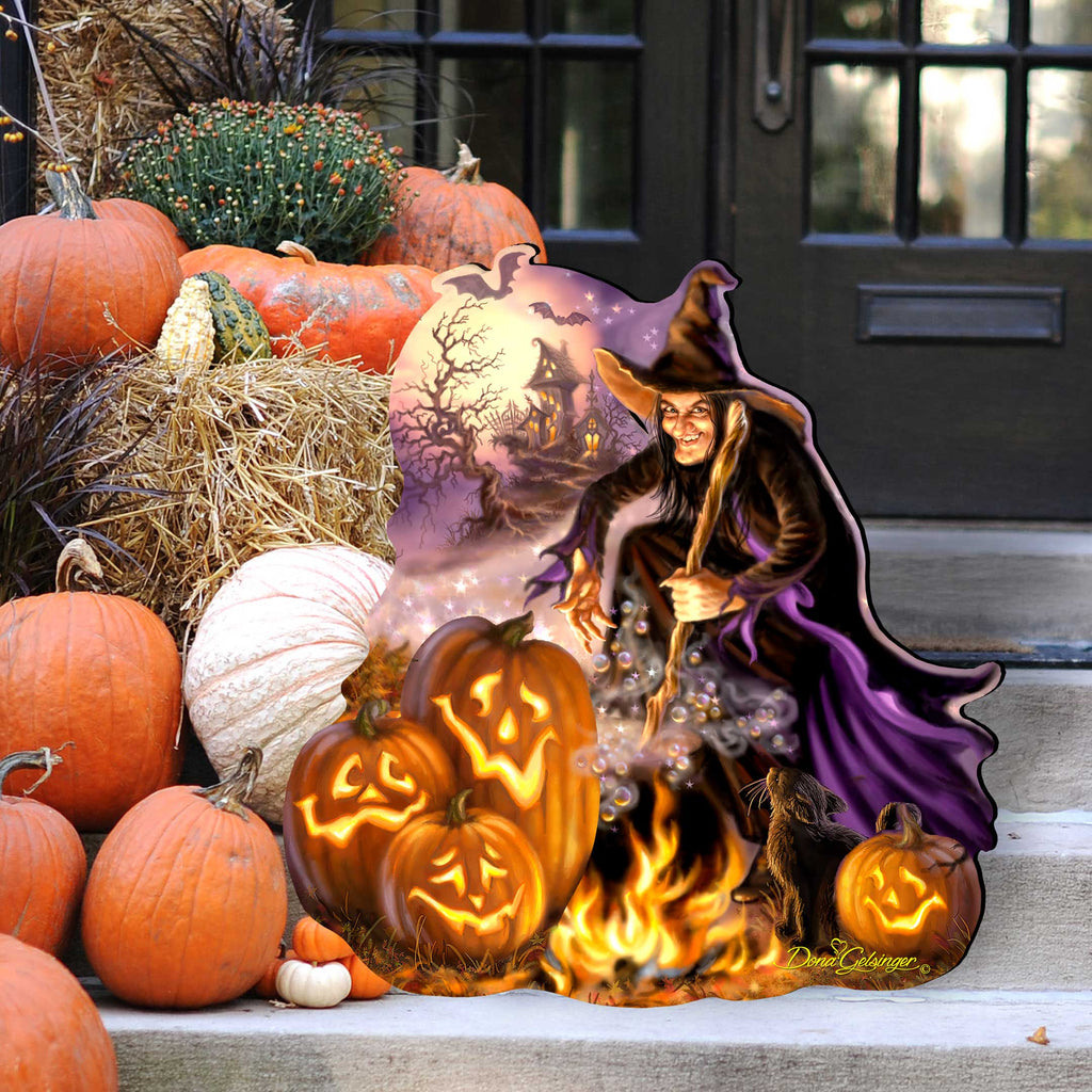 All Hallows Eve Holiday Door Décor by D. Gelsinger - Halloween Décor - 8461091H-0821 G.DeBrekht