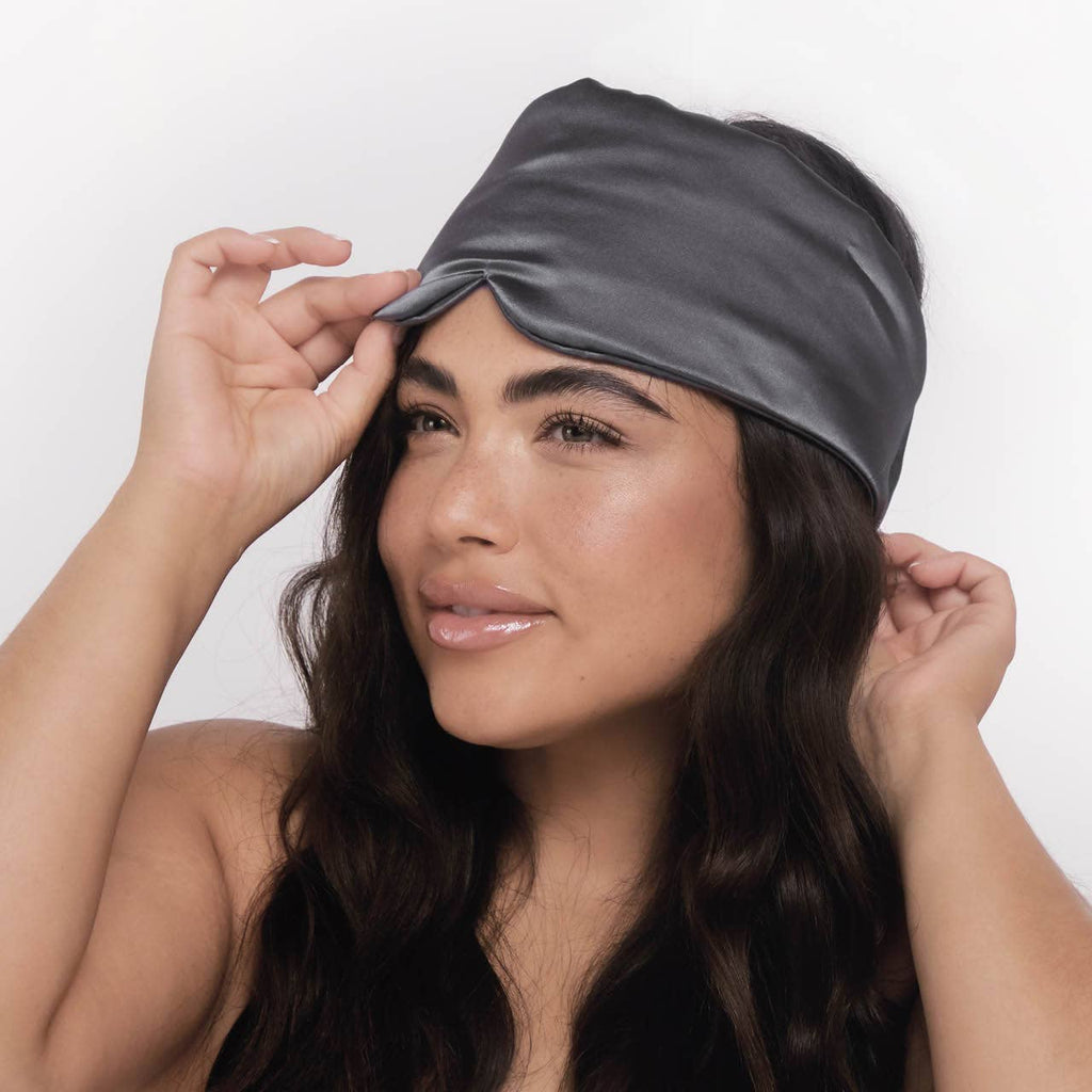 The Pillow Eye Mask - Charcoal Shop Fête