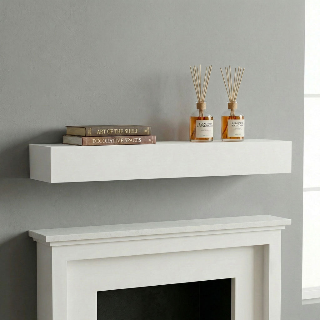 Fireplace Mantel Floating Shelf For Home Decor Unique Piece Furniture