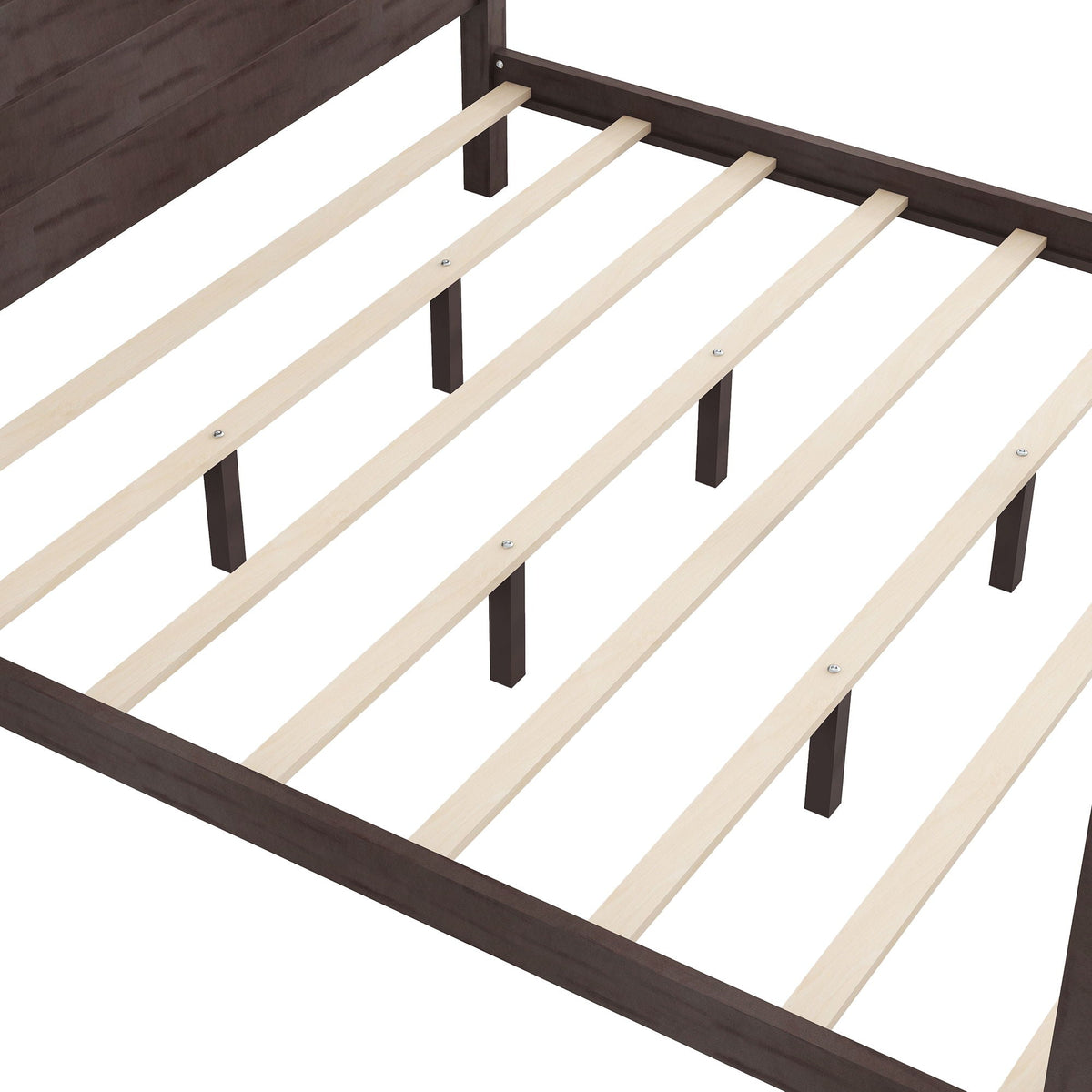 anopy Platform Bed With Headboard And Support Legs Unique Piece Furniture
