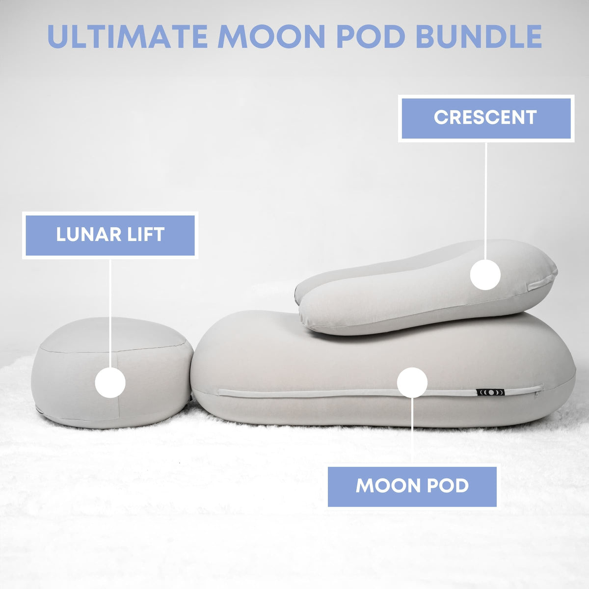 Moon Pod Bundle (Moon Pod + Backrest + Footrest) Moon Pod