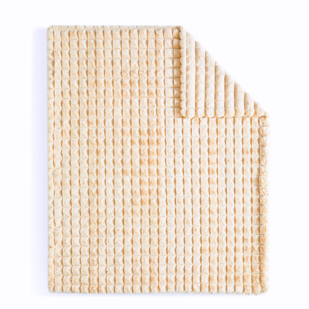 Pyramid Grid Throw Blanket Moon Pod