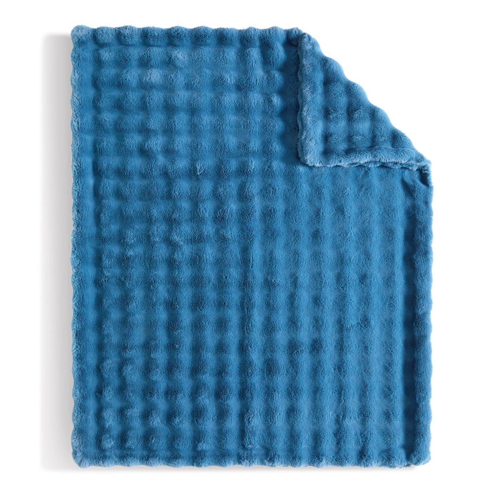 Cosmic Wave Throw Blanket Moon Pod