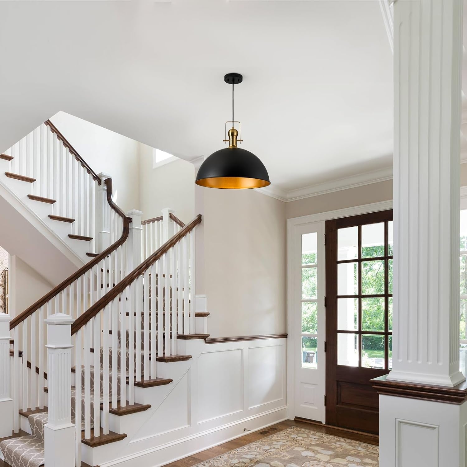 12 Inch Farmhouse Dome Pendant Lights Farmhouse Decor