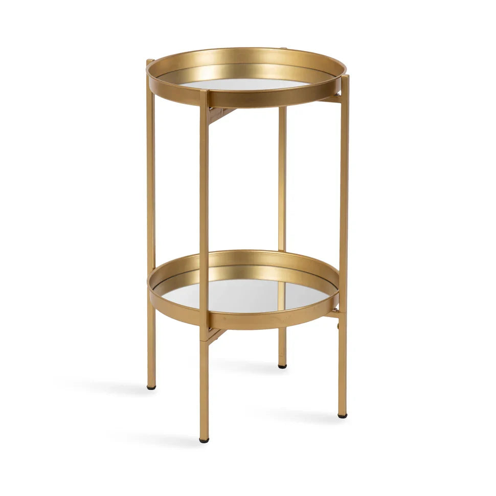 Celia Round 2-Tier Tray Table Shop Fête