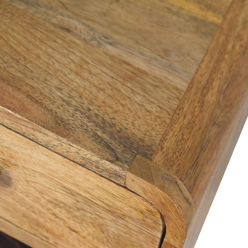 Mini Floating Open Bedside - Oak Unique Piece Furniture