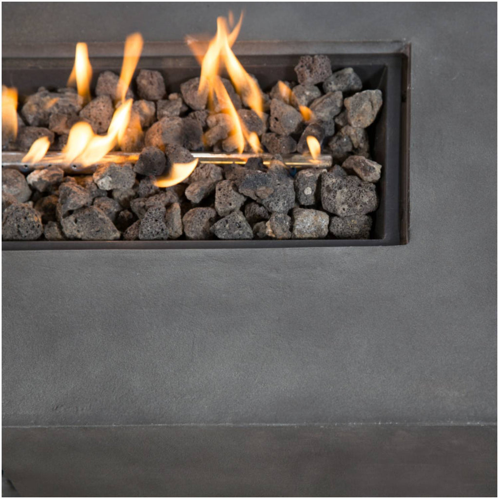Lightweight Design Propane / Natural Gas Fire Pit Table Unique Piece Furniture