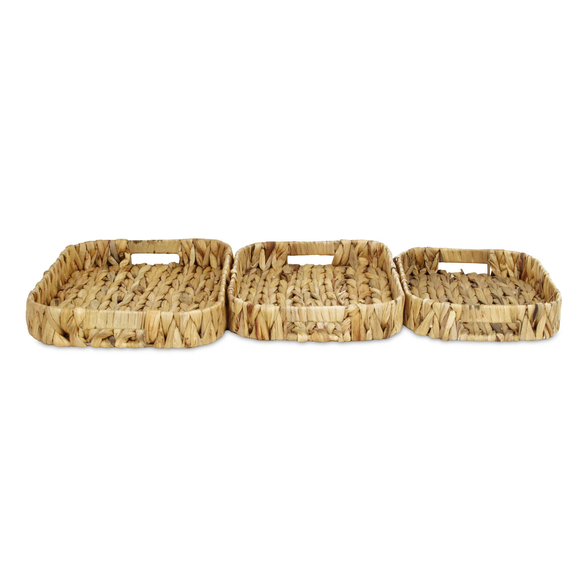 Laelia Hyacinth Woven Curved Baskets (3 Piece Set) Shop Fête