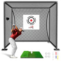 Golf Driving Practice Cage (Black) Yunic Golf