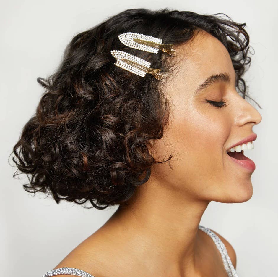 Glam Creaseless Clips - 2pc Set Shop Fête