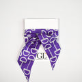 The Gameday Signature Scarf- Purple and White Shop Fête