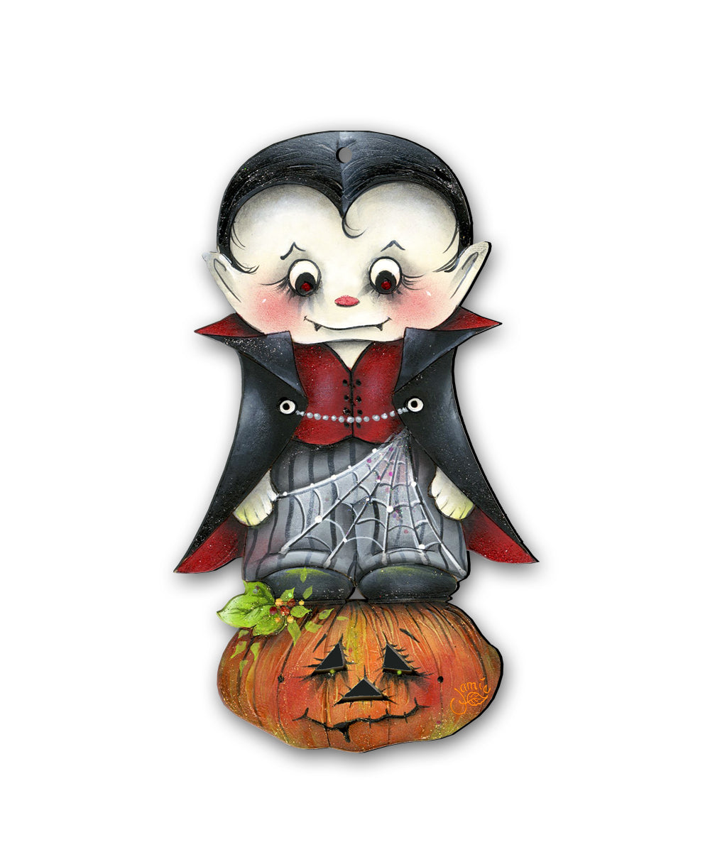 Dracula Halloween Door Decor by Jamie Mills-Price - Thanksgiving Halloween Decor - 8457401H G.DeBrekht