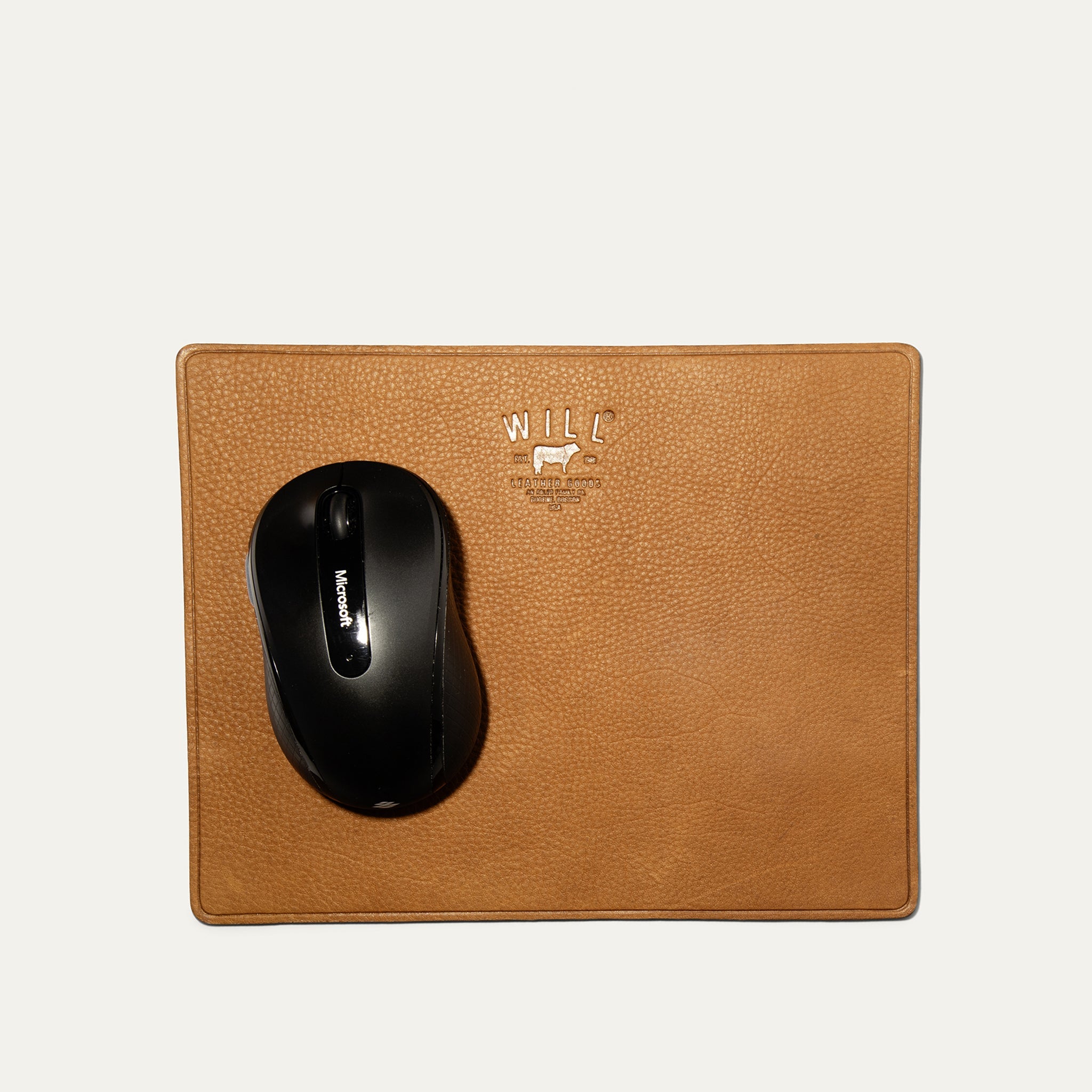 Leather Mouse Pad Will Leather Goods