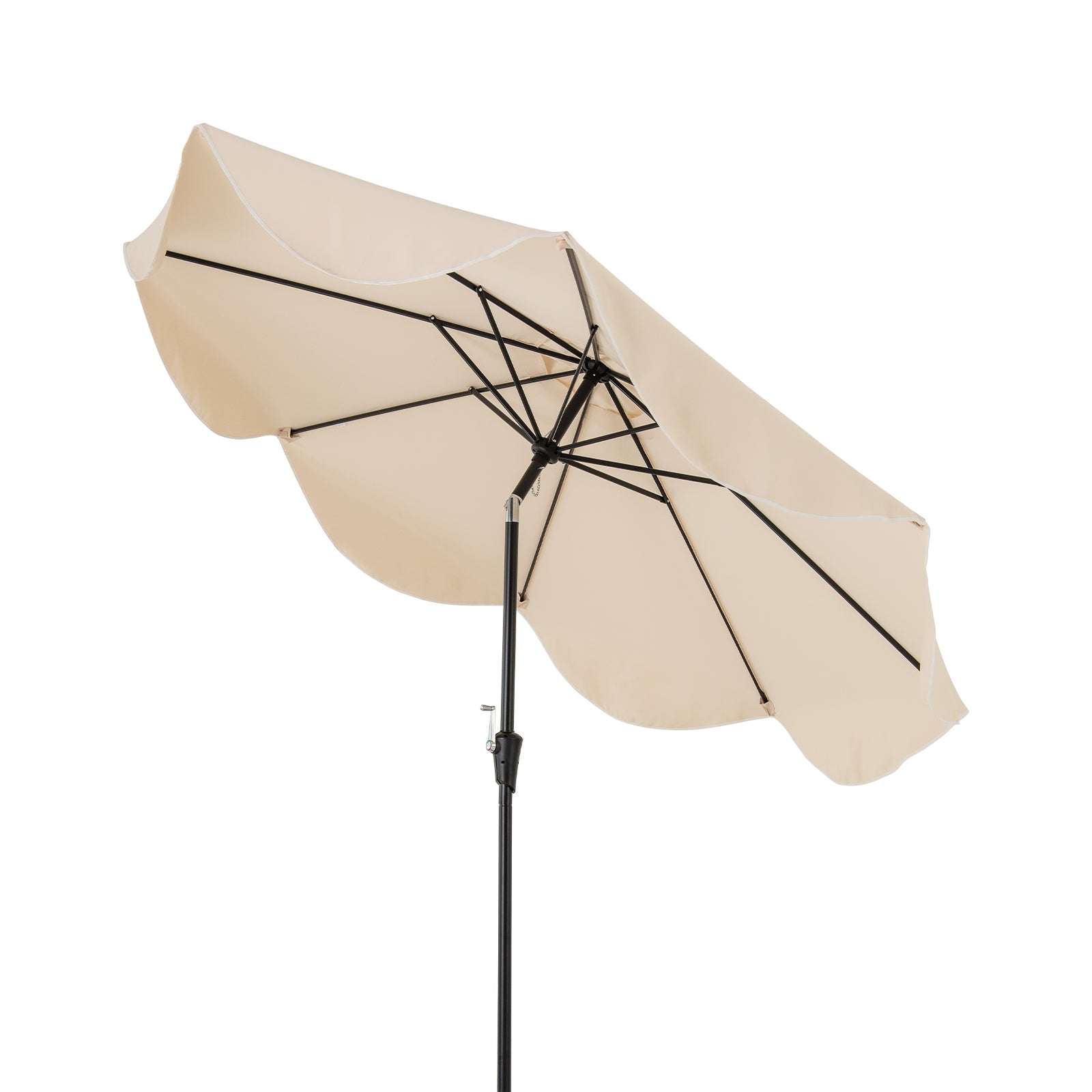 9 FT Patio Umbrella with Crank Handle and Push Button Tilt DirectDeals