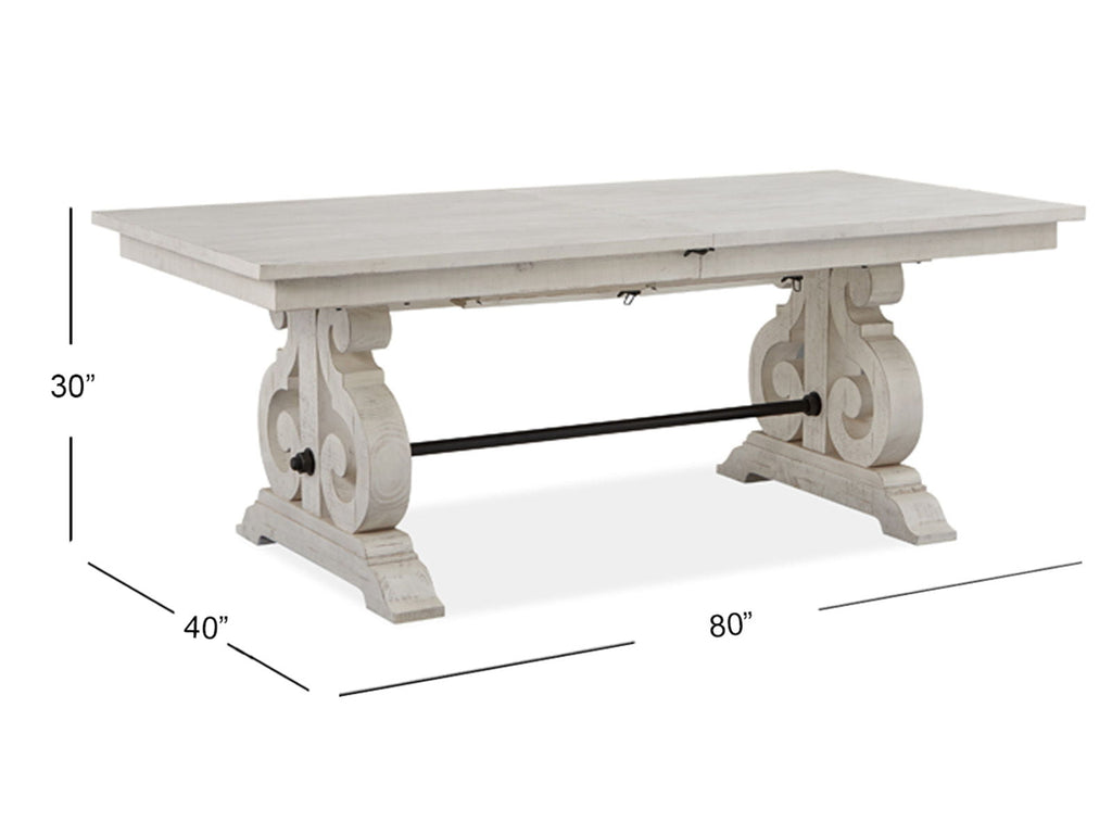 Bronwyn - Rectangular Dining Table - Alabaster Unique Piece Furniture