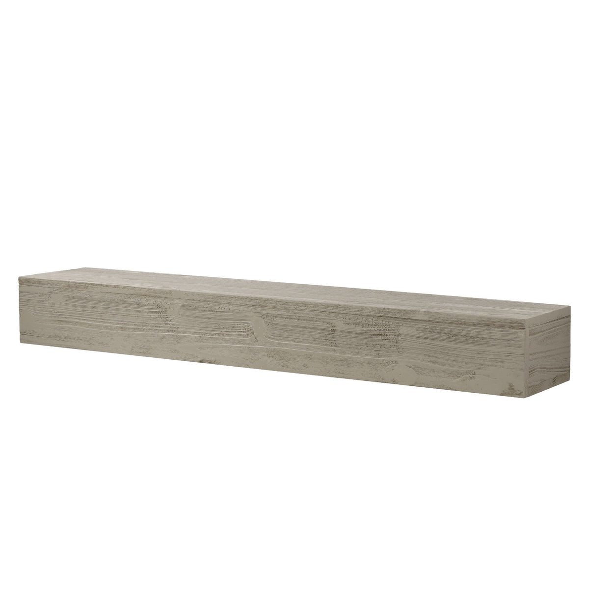Rustic Wood Fireplace Mantel, Wall-Mounted & Floating Shelf For Home Decor Unique Piece Furniture