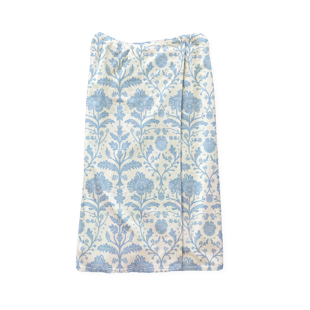 Delia Spa Towel Wrap | Dorm GRWM Towel Wrap in Blue Shop Fête