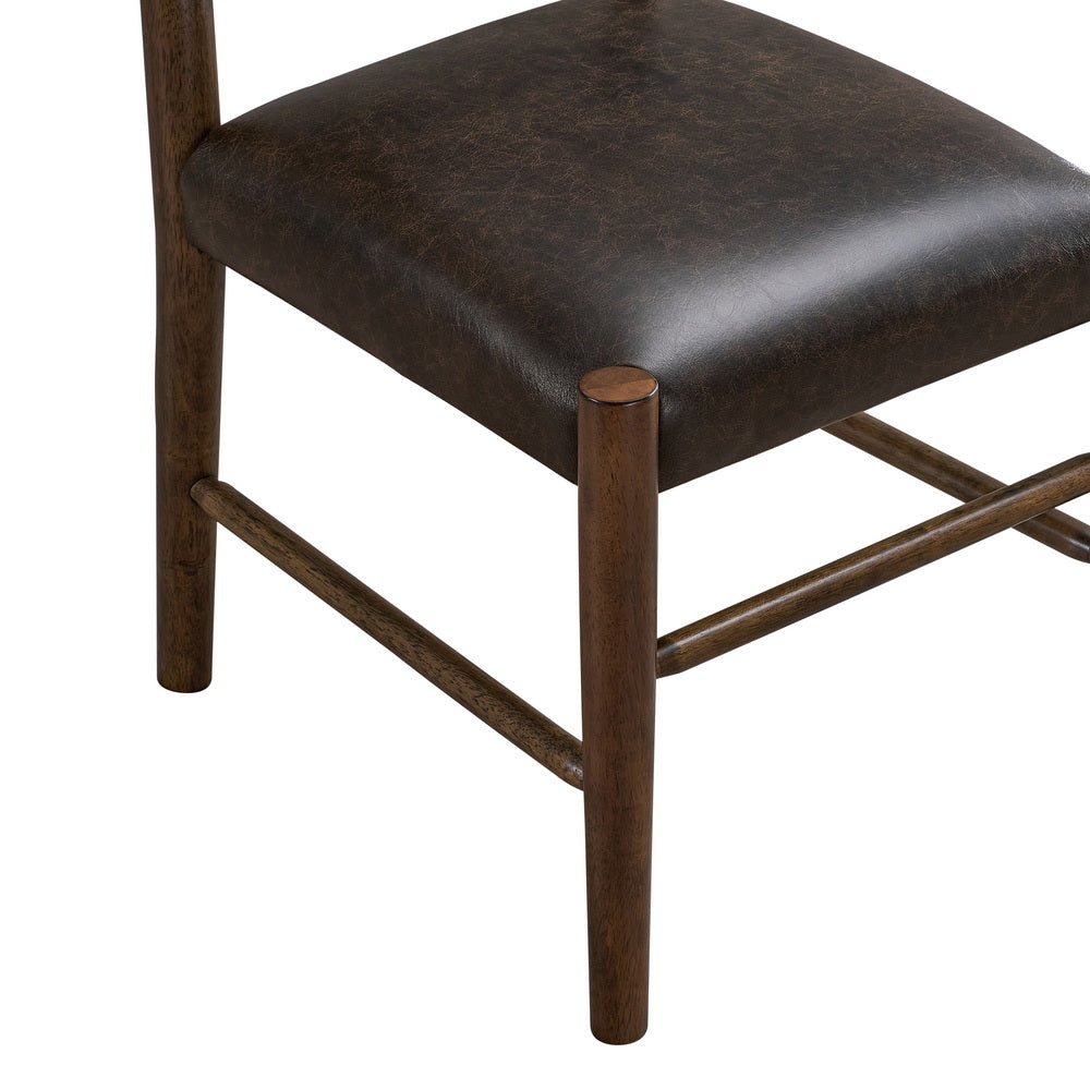 ACTU 58” Mid-Century Modern Dining Table Set for Small Spaces (Seats 4–6) ACTU FURNITURE