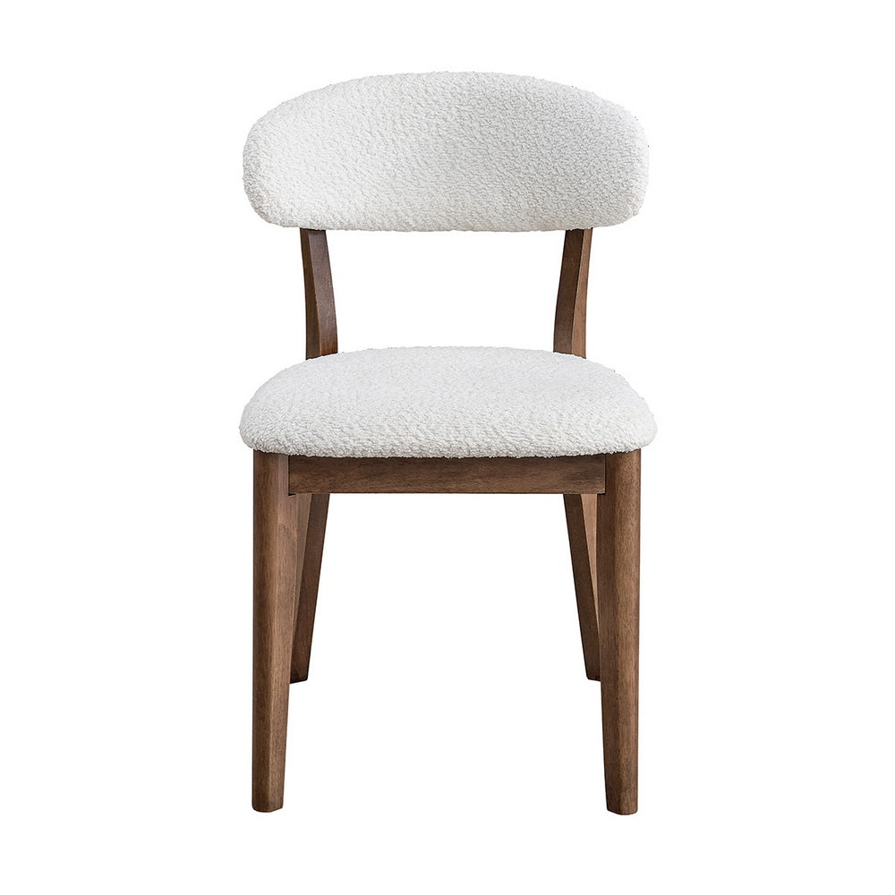 ACTU Scandinavian Dining Table Set with Upholstered Chairs for Small Spaces (Seats 4–6) ACTU FURNITURE
