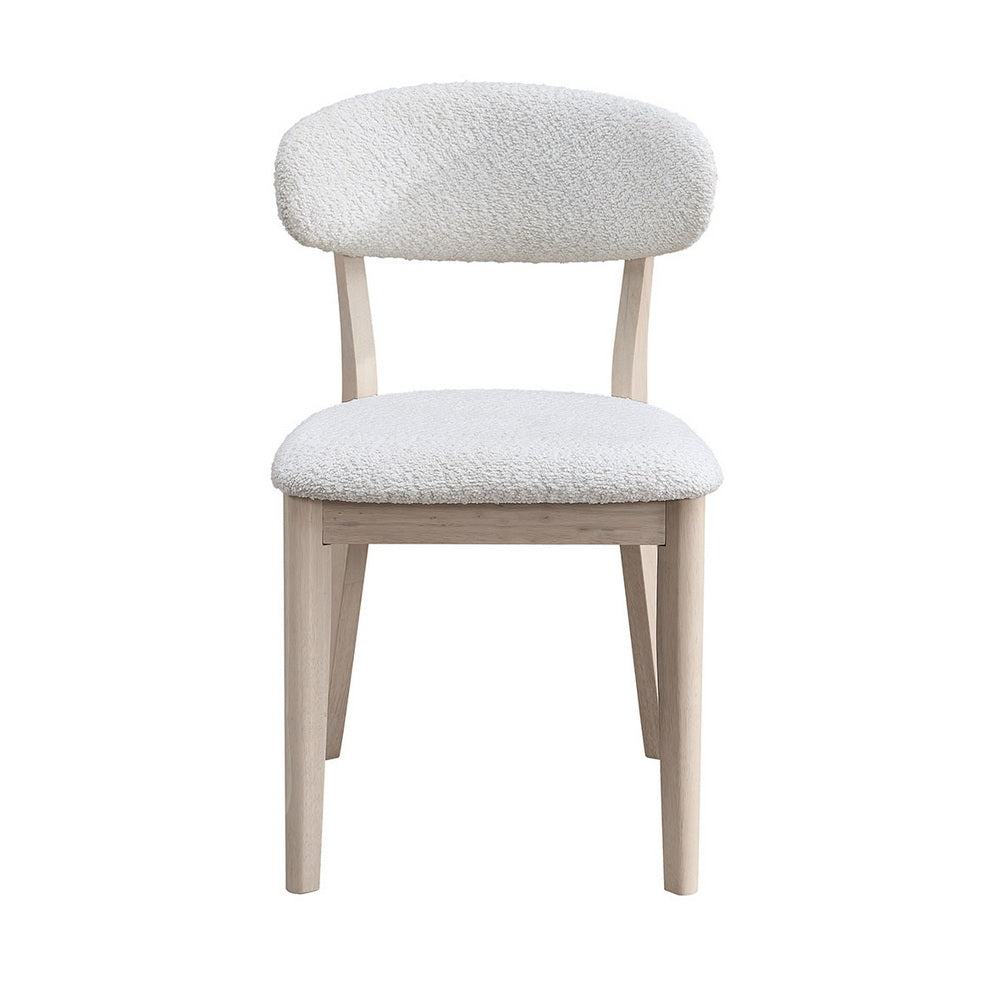 ACTU Scandinavian Dining Table Set with Upholstered Chairs for Small Spaces (Seats 4–6) ACTU FURNITURE