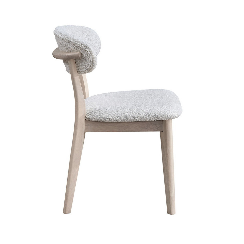 ACTU Scandinavian Dining Table Set with Upholstered Chairs for Small Spaces (Seats 4–6) ACTU FURNITURE
