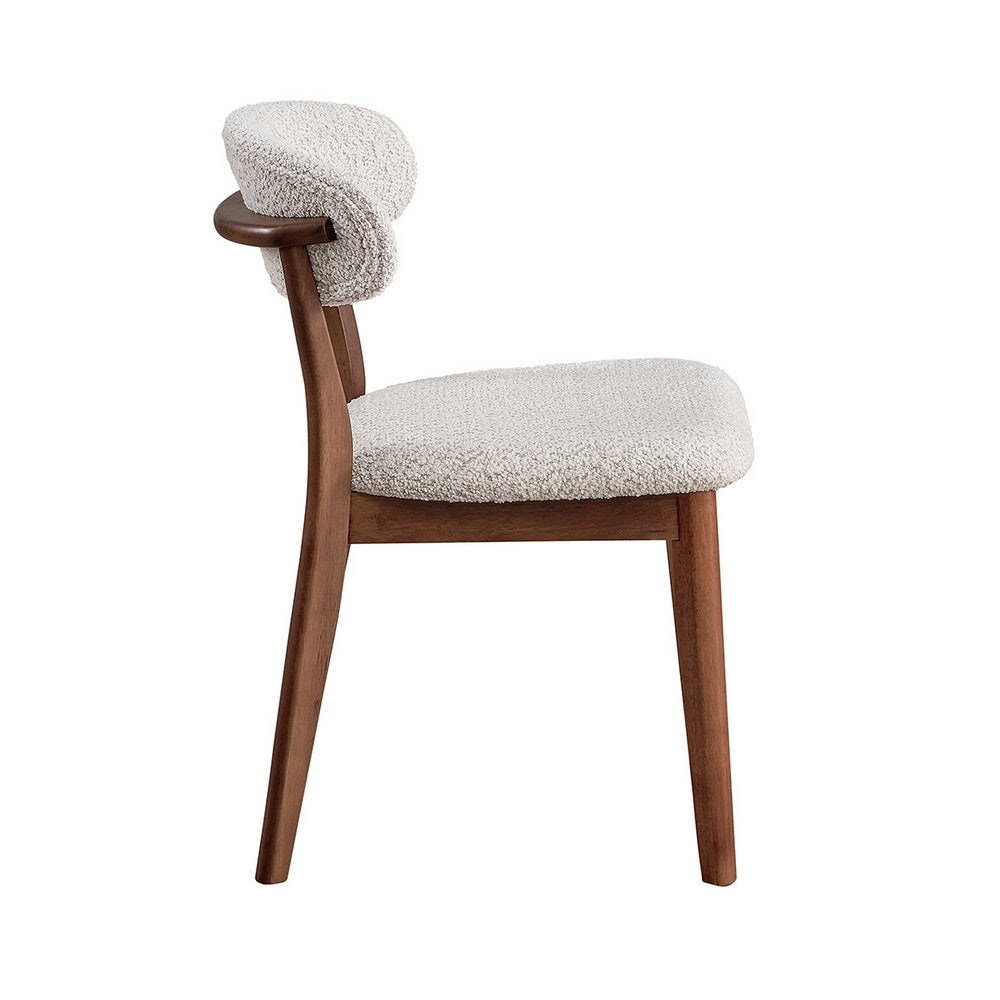 ACTU Scandinavian Dining Table Set with Upholstered Chairs for Small Spaces (Seats 4–6) ACTU FURNITURE
