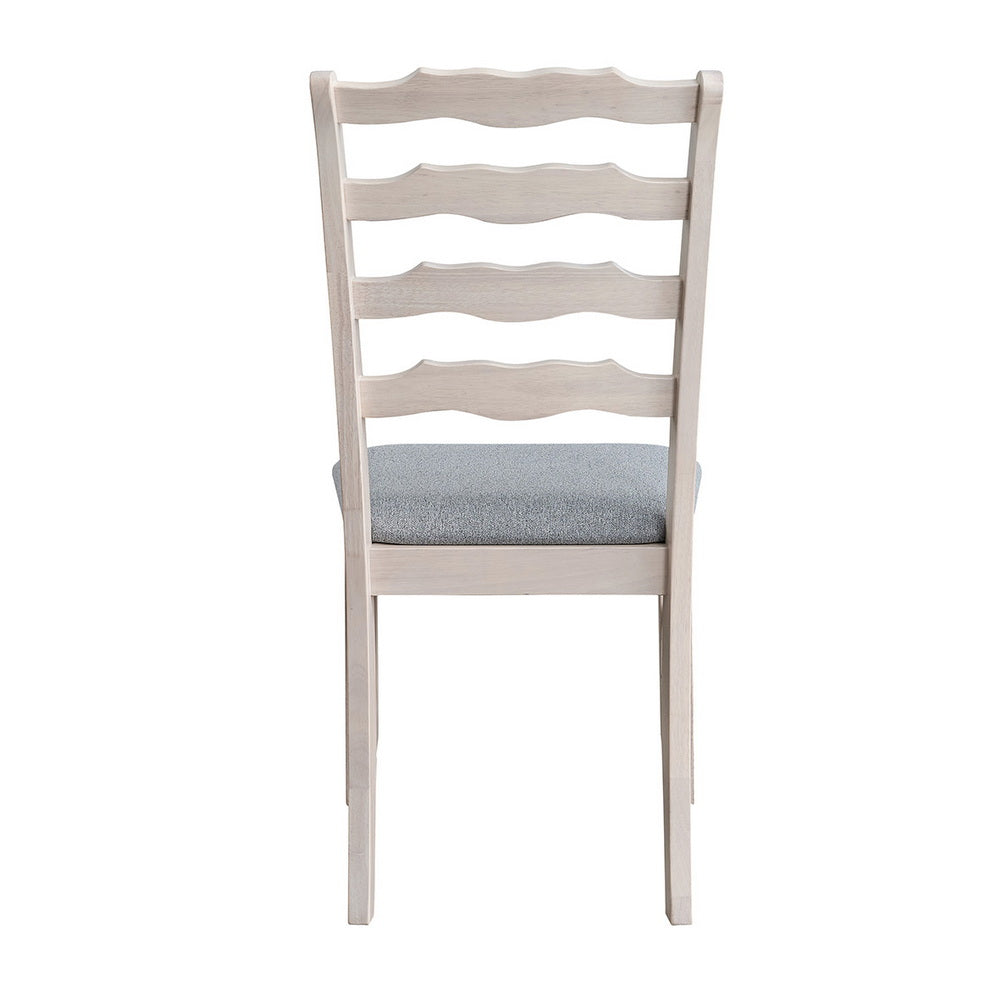 ACTU Farmhouse Dining Table Set with Upholstered Chairs for 4–6 ACTU FURNITURE