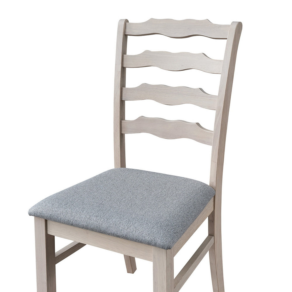 ACTU Farmhouse Dining Table Set with Upholstered Chairs for 4–6 ACTU FURNITURE