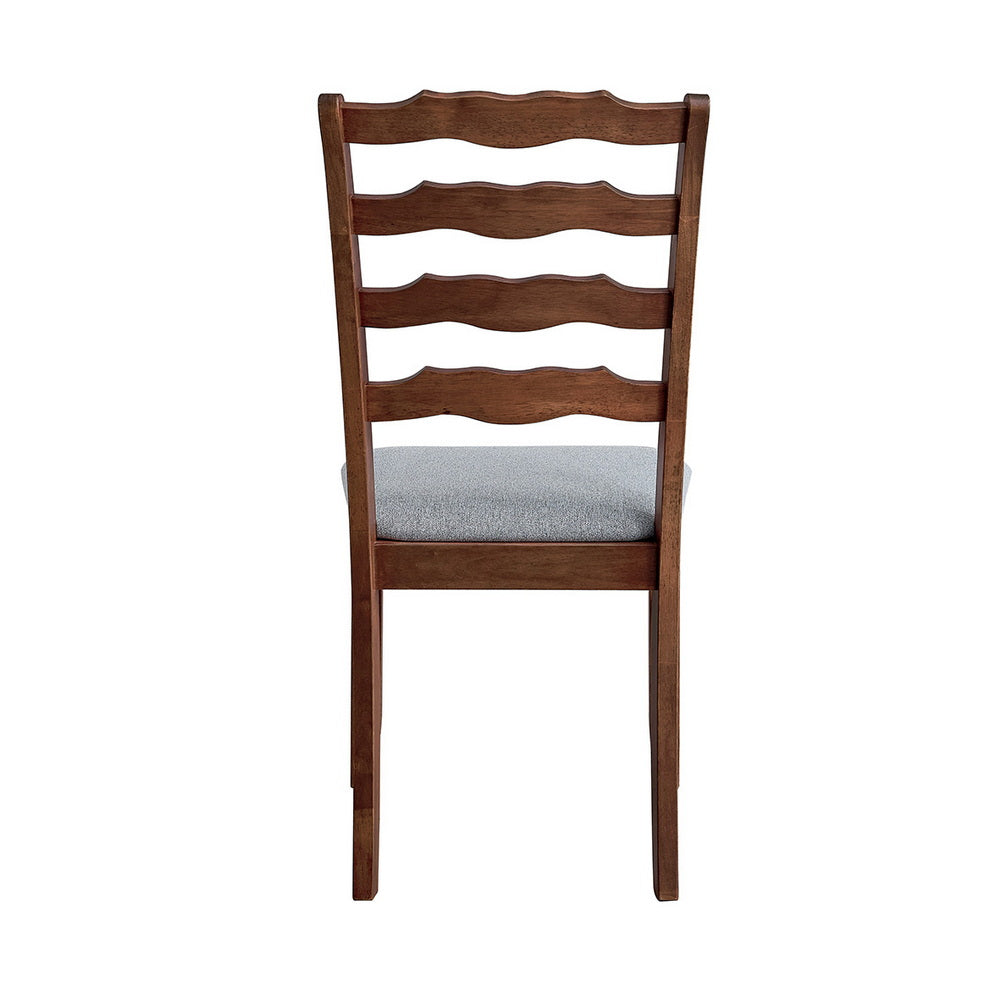 ACTU Farmhouse Dining Table Set with Upholstered Chairs for 4–6 ACTU FURNITURE