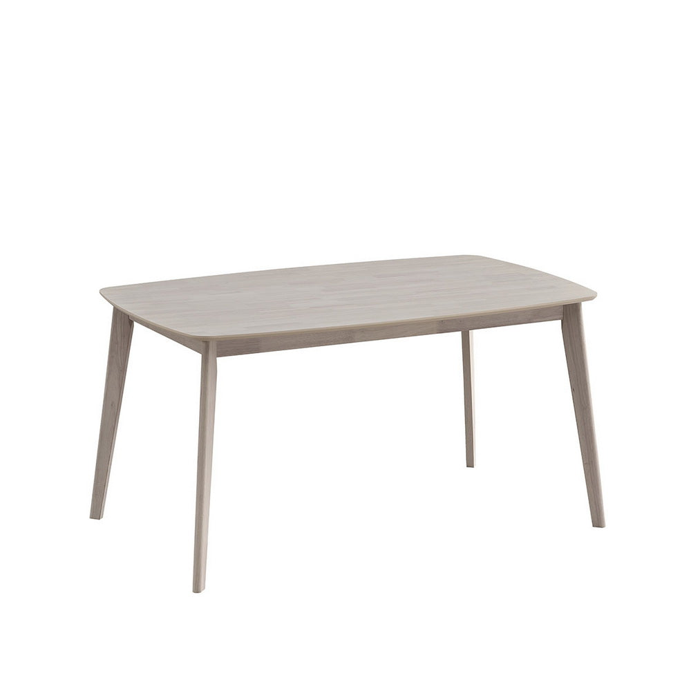 ACTU Scandinavian Dining Table Set with Upholstered Chairs for Small Spaces (Seats 4–6) ACTU FURNITURE