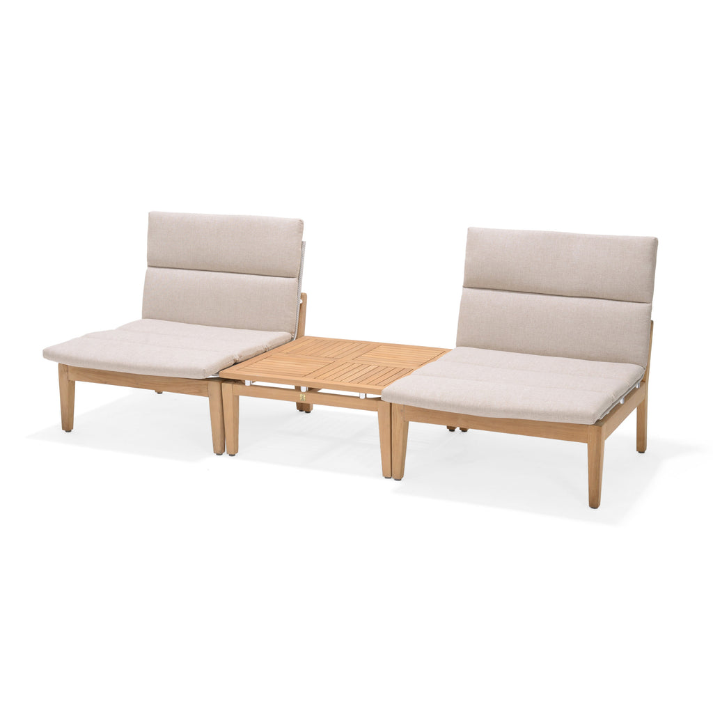Arno 3pc Bistro Set Light LifestyleGarden US