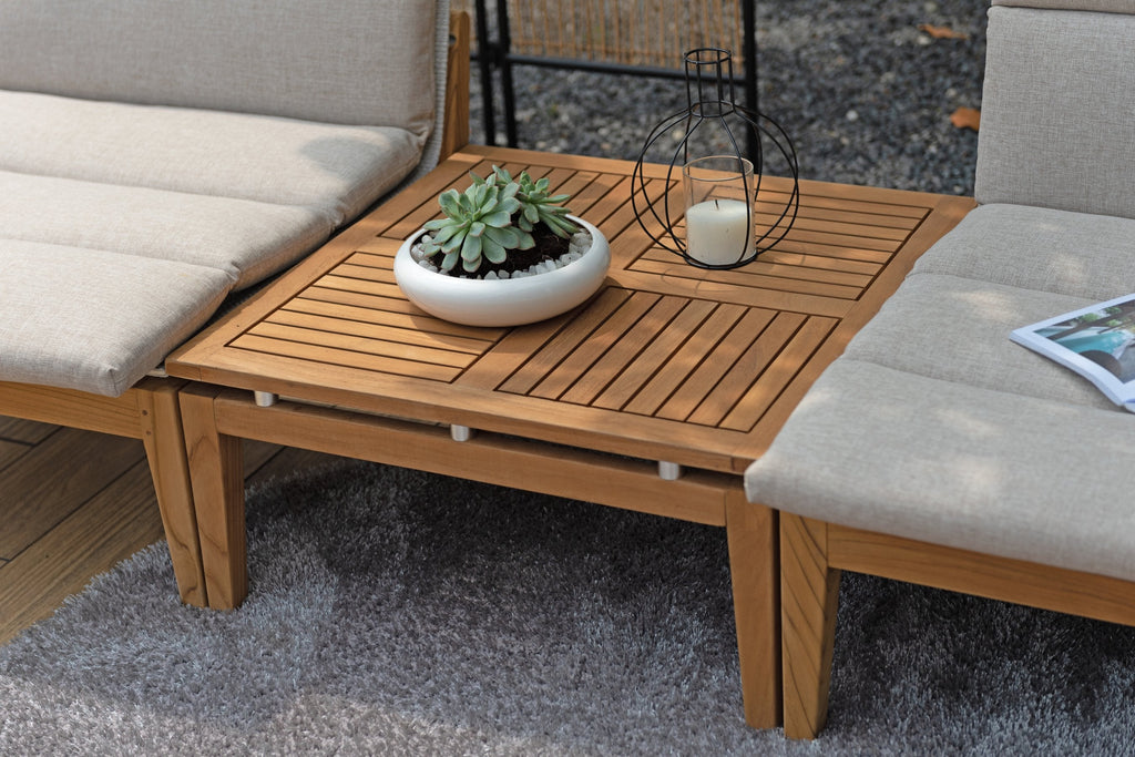 Arno 3pc Bistro Set Light LifestyleGarden US