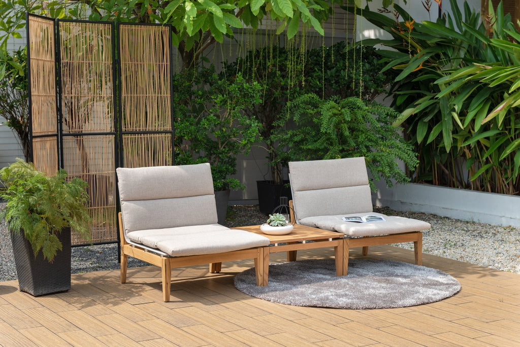 Arno 3pc Bistro Set Light LifestyleGarden US