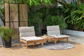Arno 3pc Bistro Set Light LifestyleGarden US