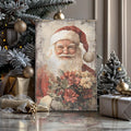 Vintage Christmas Santa Claus Wall Art Tailored Canvases