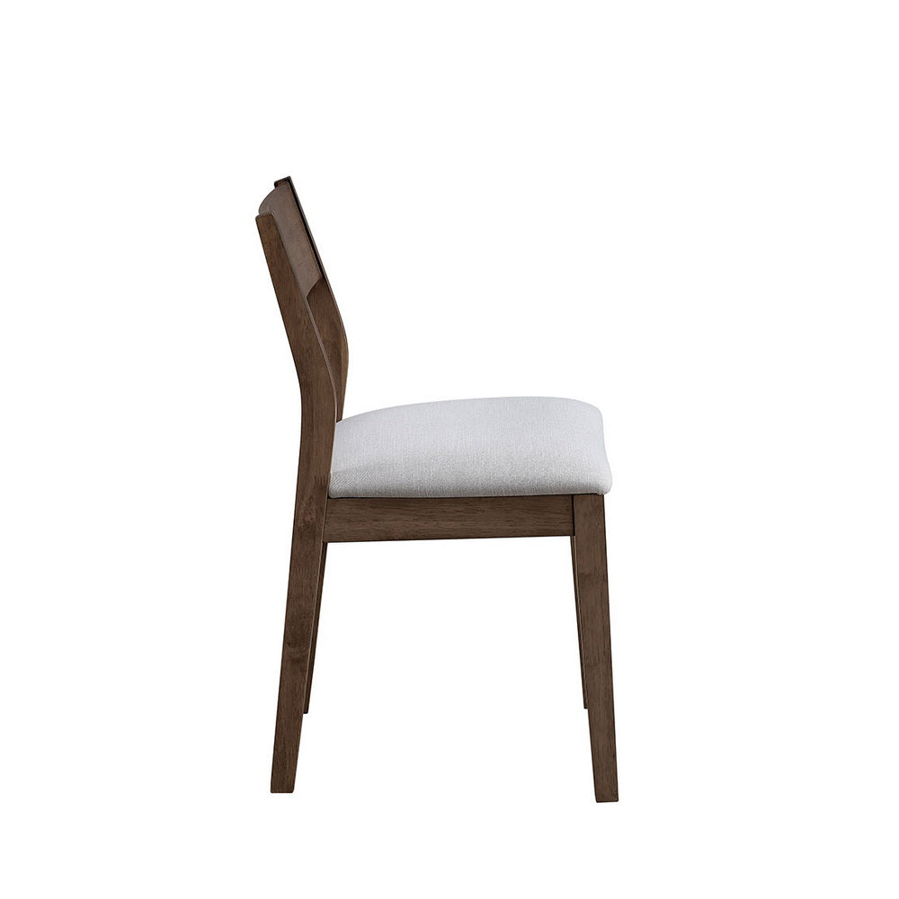 ACTU 59” Solid Wood Mid-Century Modern Dining Table Set for Small Spaces (Seats 4–6) ACTU FURNITURE